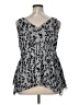 MICHAEL Michael Kors 100% Nylon Gray Sleeveless Blouse Size XL - photo 2