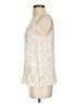 Johnny Was 100% Rayon Ivory Sleeveless Blouse Size XS - photo 5