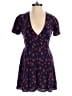Urban Outfitters 100% Rayon Hearts Blue Romper Size XS - photo 1