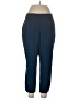 New York & Company Solid Blue Active Pants Size L - photo 1
