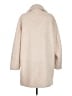 Uniqlo 100% Polyester Ivory Coat Size M - photo 2