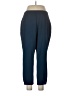 New York & Company Solid Blue Active Pants Size L - photo 2