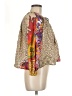 DX Collection Brown 3/4 Sleeve Blouse Size M - photo 4