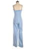 Assorted Brands Solid Blue Jumpsuit Size XS - photo 2