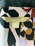 Hope & Harlow 100% Polyester Animal Print Brown Long Sleeve Blouse Size L - photo 7