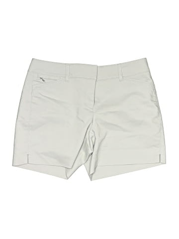 White House Black Market Khaki Shorts (view 1)