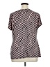 Worthington Brown Short Sleeve Blouse Size 1X - photo 2