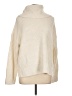 INC International Concepts 100% Polyester Ivory Turtleneck Sweater Size L - photo 1