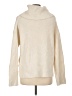 INC International Concepts 100% Polyester Ivory Turtleneck Sweater Size L - photo 2