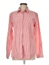Madison 100% Cotton Checkered-gingham Red Long Sleeve Button-Down Shirt Size M - photo 1