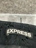 Express Paisley Black Shorts Size 10 - photo 3