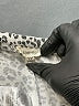 Como Blu Animal Print Silver Casual Pants Size S - photo 7