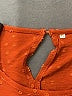 Unbranded 100% Polyester Brown Long Sleeve Blouse Size M - photo 7
