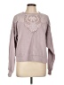 Lucky Brand 100% Cotton Gray Pullover Sweater Size L - photo 1