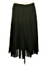 Carlisle 100% Polyester Solid Green Formal Skirt Size 12 - photo 1