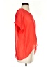 Katherine Barclay Orange Short Sleeve Blouse Size S - photo 4