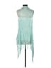 Unbranded 100% Polyester Teal Kimono Size XS (estimated) - photo 2