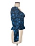Zara Blue Long Sleeve Blouse Size M - photo 4