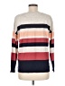 oasis Stripes Gray Pullover Sweater Size M - photo 2