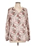 Dokotoo 100% Polyester Ivory Long Sleeve Blouse Size L - photo 1