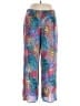 Kona Sol 100% Rayon Tropical Blue Casual Pants Size XL - photo 1