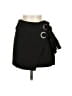 Zara Solid Black Casual Skirt Size S - photo 1