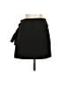 Zara Solid Black Casual Skirt Size S - photo 2