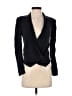 Rebecca Minkoff 100% Silk Black Silk Blazer Size XS - photo 1