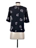 Ann Taylor 100% Polyester Black Short Sleeve Blouse Size S - photo 2