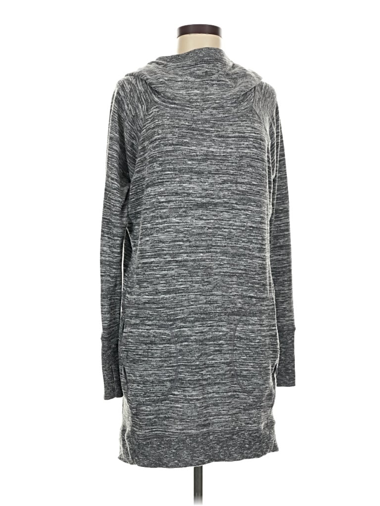 Pre-owned Athleta Casual Dress In Gray