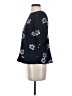 Ann Taylor 100% Polyester Black Short Sleeve Blouse Size S - photo 5