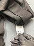 Unbranded 100% Polyester Black Zip Up Hoodie Size 11 - 12 - photo 4