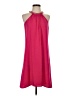 Dillard's Solid Pink Cocktail Dress Size 2 - photo 1