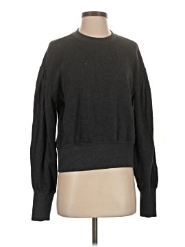 Madewell Double-Faced Puff-Sleeve Sweatshirt (view 1)