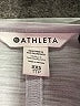 Athleta 100% Cotton Metallic Silver Short Sleeve T-Shirt Size XXS - photo 7