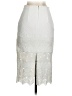 Rebecca Taylor White Formal Skirt Size 0 - photo 2
