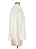 Joie 100% Polyester Solid Ivory Long Sleeve Blouse Size S - photo 4