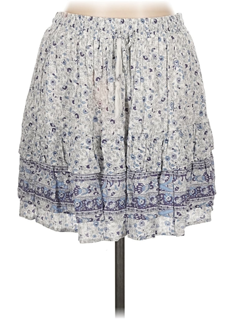 Pre-owned Nicole Miller Casual Skirt In Blue