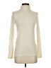 Madewell Ivory Ribbed Turtleneck Top Size S - photo 1