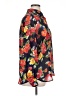 Liz Claiborne Collection 100% Polyester Floral Black Long Sleeve Blouse Size 14 - photo 4