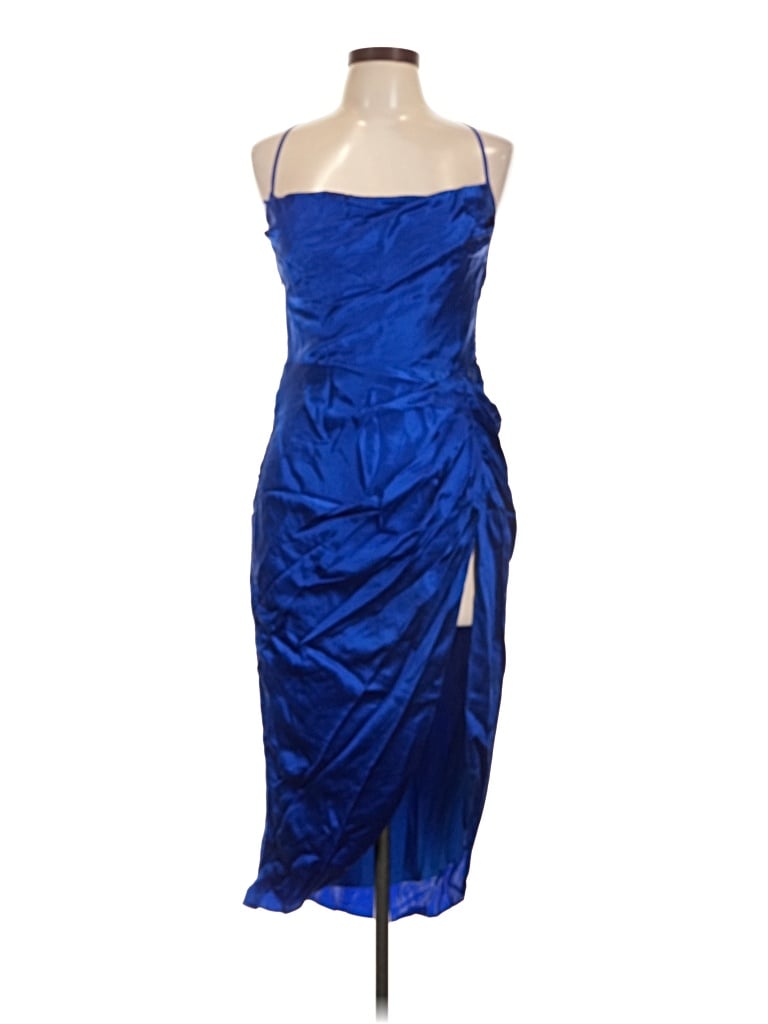 Pre-owned Amanda Uprichard Cocktail Dress In Blue