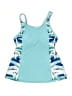 Assorted Brands Graphic Blue Swimsuit Top Size S - photo 1