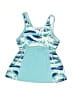 Assorted Brands Graphic Blue Swimsuit Top Size S - photo 2