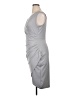 Unbranded Solid Gray Cocktail Dress Size XL - photo 5