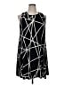 Tommy Hilfiger Graphic Black Casual Dress Size 14 - photo 1