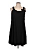 DressBarn Solid Black Casual Dress Size 12 (petite) - photo 1