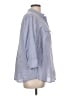 Talbots Blue 3/4 Sleeve Button-Down Shirt Size 12 - photo 4