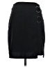 I.N. San Francisco Solid Black Casual Skirt Size 3 - photo 1