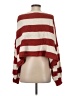 Fantastic Fawn 100% Cotton Stripes Red Pullover Sweater Size S - photo 2