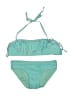 Unbranded Teal Two Piece Swimsuit Size 7 - photo 1